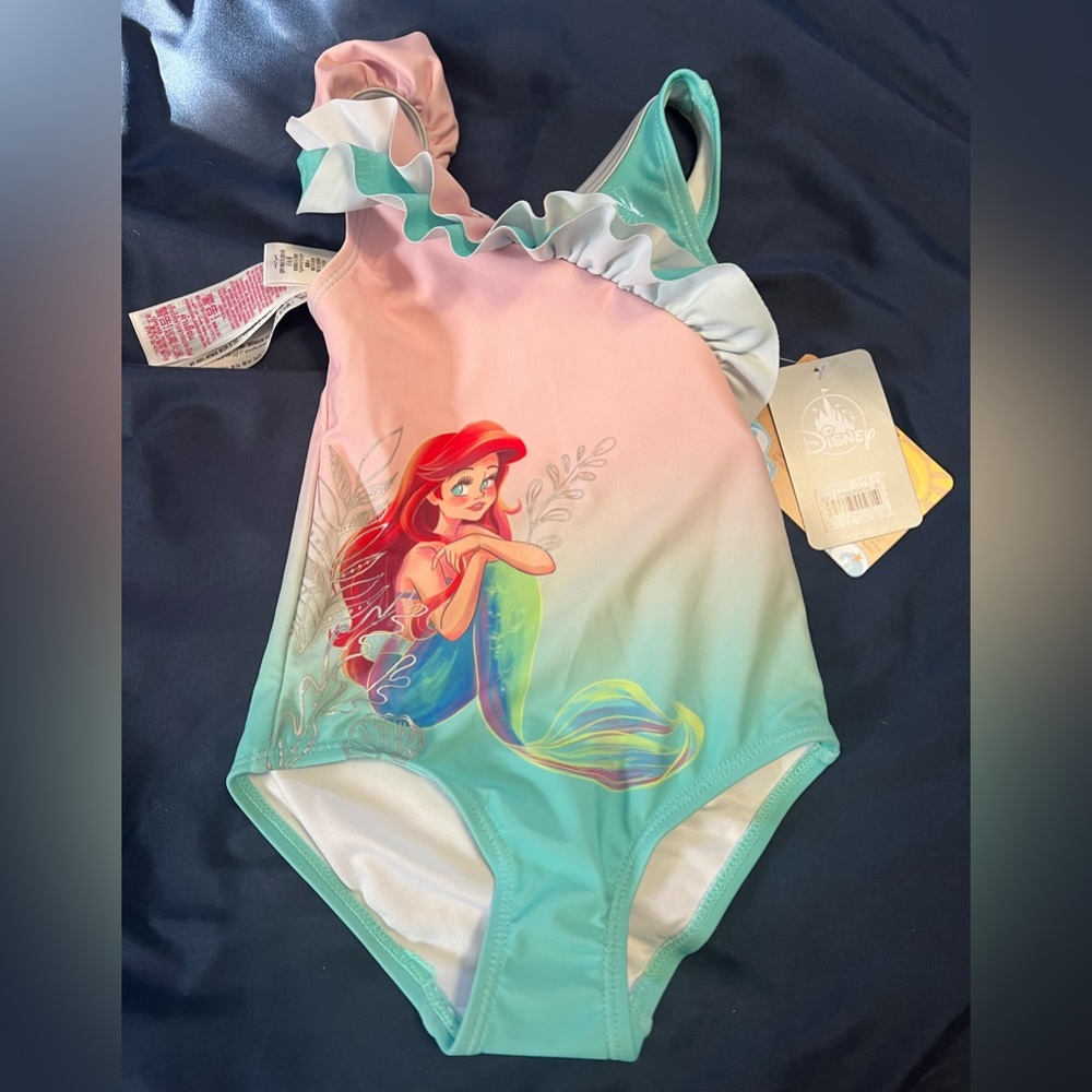 Disney Little Mermaid Toddler Bathing Suit